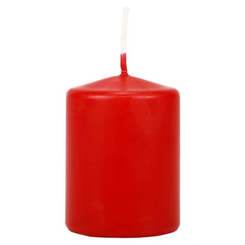 Produkt Świece filarowe czerwone Świece adwentowe świece czerwone 70/50mm 24 szt
