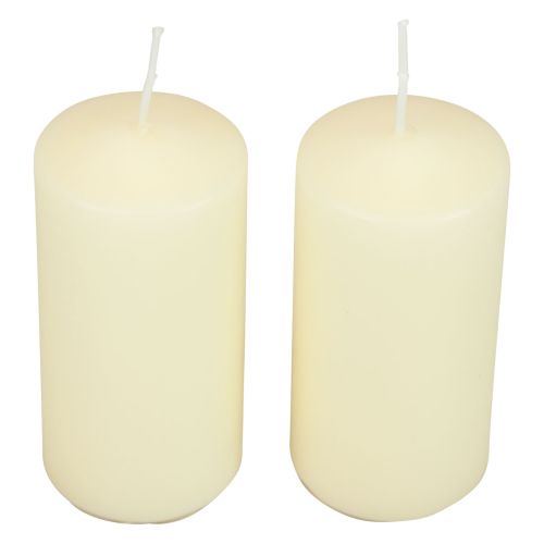 Produkt Świece filarowe H100 Ø50cm Świece kremowe 12szt