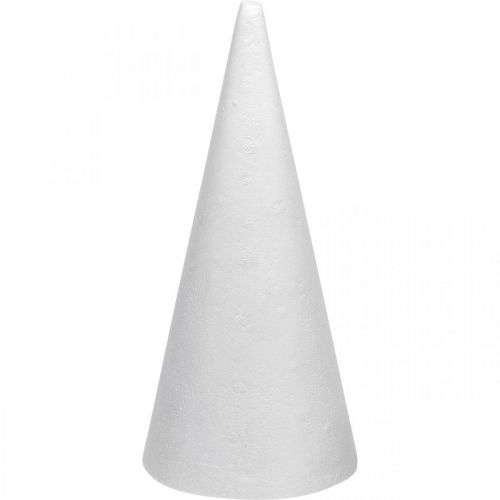 Produkt Rożki styropianowe białe 26cm x12cm 5 sztuk