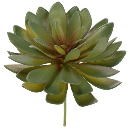 Sztuczny sukulent jako roślina ozdobna, zielony, 18cm, 3 sztuki