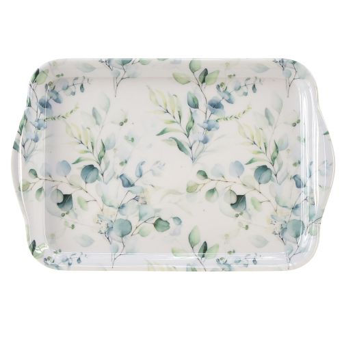 Produkt Taca biała eukaliptusowa dekoracja stołu z melaminy 21x13x1,5cm