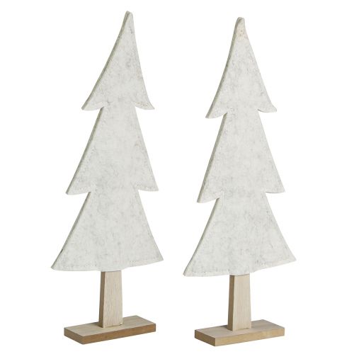 Produkt Ozdoba choinkowa z filcu z sercem kremowym beżowym W35cm 2 szt
