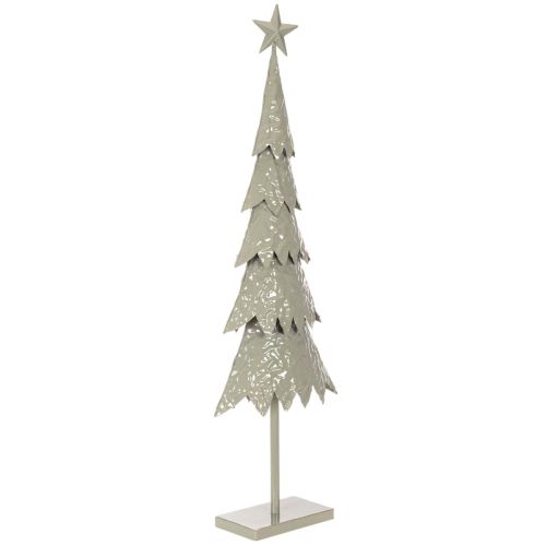 Choinka dekoracyjna na stojaku z gwiazdą, świąteczna ozdoba stołu, 74cm