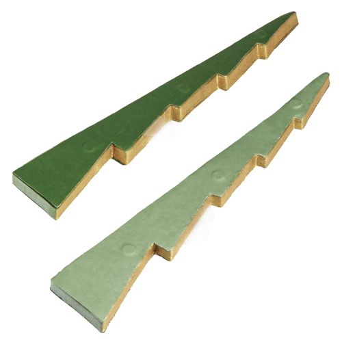 Produkt Papier bożonarodzeniowy o strukturze plastra miodu Świąteczne zielone złoto W30cm 2 sztuki