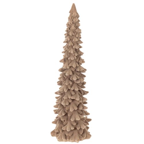Dekoracyjna choinka z frędzlami do zimowej dekoracji, 34 cm