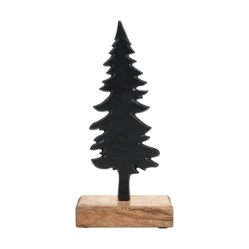 Floristik24 Dekoracja świąteczna Choinka drewniana metalowa dekoracja stołu W22cm