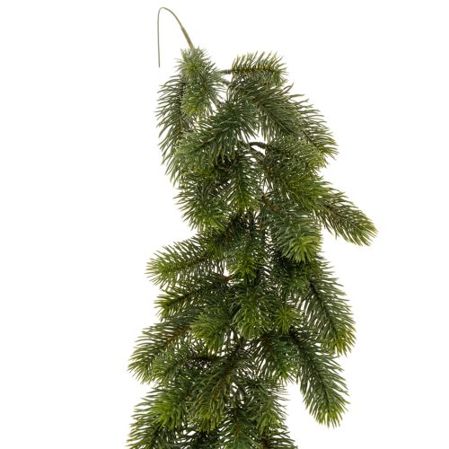 Girlanda ze sztucznej jodły, zielona, do dekoracji świątecznych, 180 cm