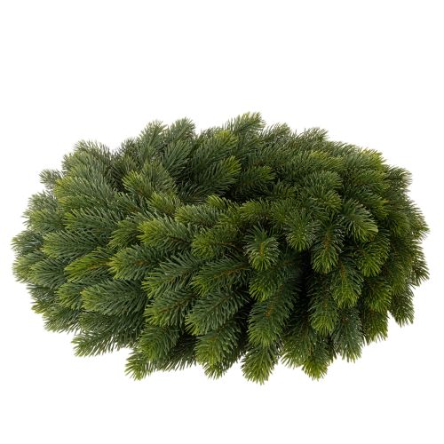 Wieniec z gałązek jodłowych, zielony, okrągły, 50 cm | Floristik24.pl