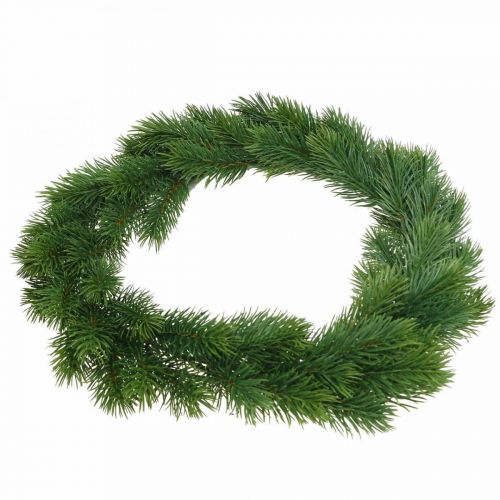 Floristik24 Sztuczny wieniec jodłowy sztuczny wieniec zimowy zielony Ø35cm