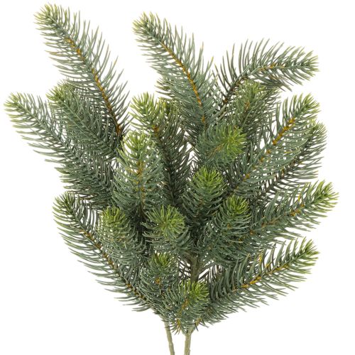 Sztuczna gałązka jodły, świąteczna dekoracja okna, 50 cm, 3 sztuki kupić | Floristik24.pl