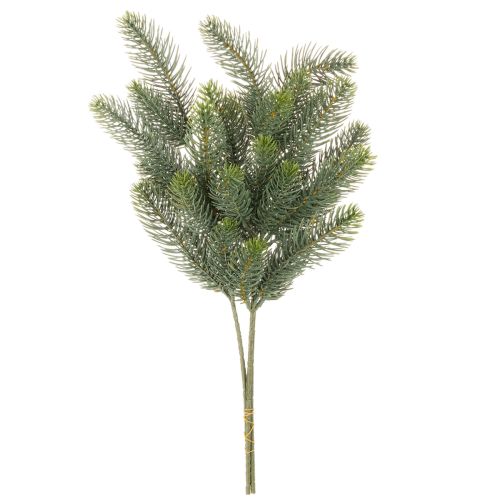 Sztuczna gałązka jodły, świąteczna dekoracja okna, 50 cm, 3 sztuki | Floristik24.pl