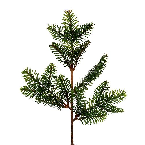 Floristik24 Gałązka jodły sztuczna 36cm Zielona 2szt.
