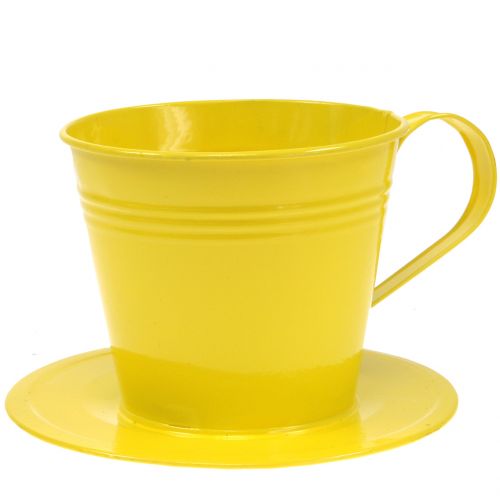 Floristik24 Kubki metalowe różne Ø12cm H10cm 8szt.