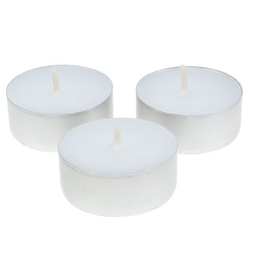 Floristik24 Tealight w aluminiowej miseczce Ø4cm 50szt.