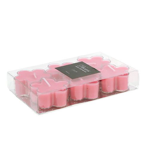 Floristik24 Tealight Kwiatek z Zapachem Ø4,5cm x 2cm 6szt.