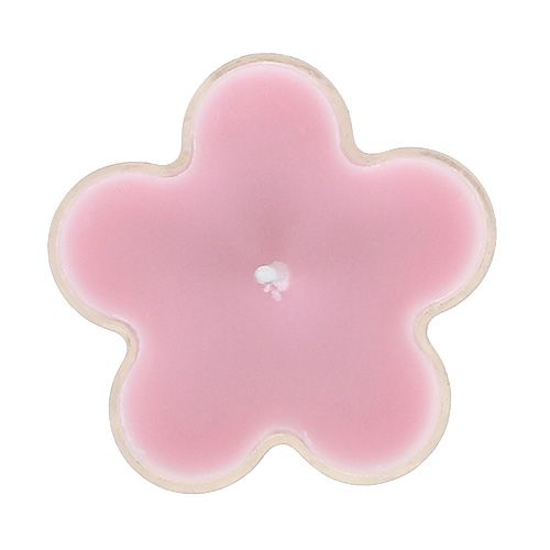 Floristik24 Tealight z kwiatkiem zapachowym 4,5x2cm 6szt.