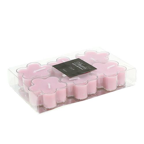 Floristik24 Tealight z kwiatkiem zapachowym 4,5x2cm 6szt.