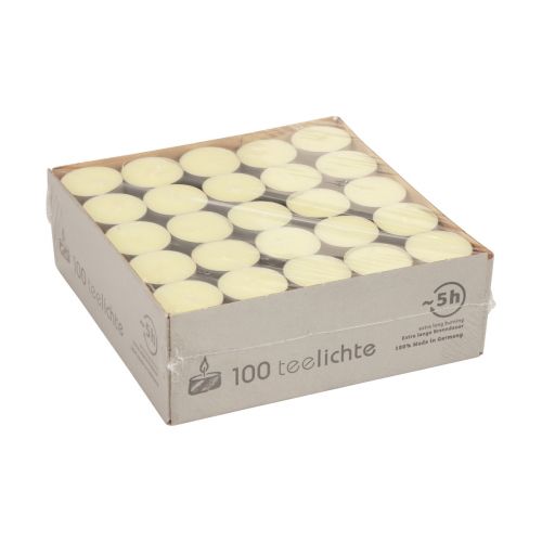 Produkt Podgrzewacze żółte aluminiowe świece Wenzel czas palenia 5 godzin 100 sztuk