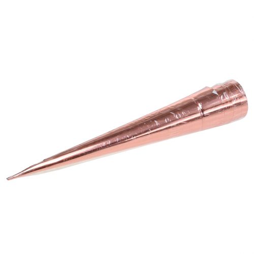 Floristik24 Świecznik Ø4,5 cm W25 cm miedź 4 szt.