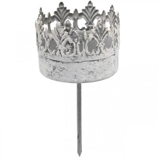 Metalowy świecznik na herbatę do podłączenia, korona świecznika Ø5,5cm