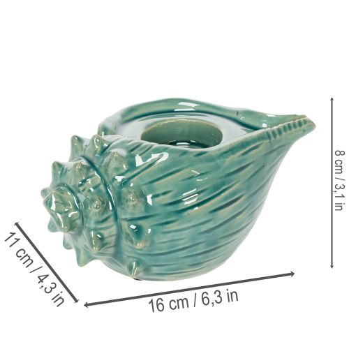 Produkt Podgrzewacz muszla dekoracyjna świeca stołowa łazienka salon 16cm