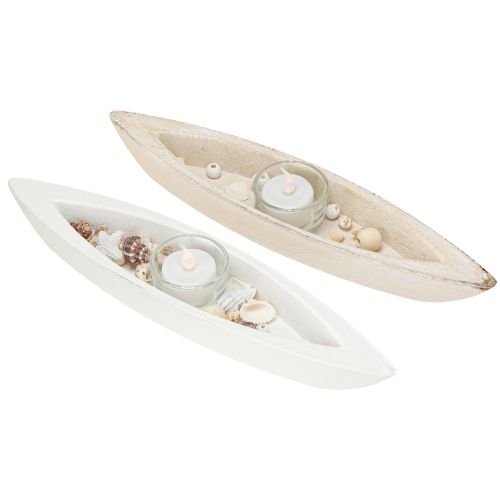 Produkt Podgrzewacz morski podgrzewacz łódź drewno różne 31×6,5cm 2szt