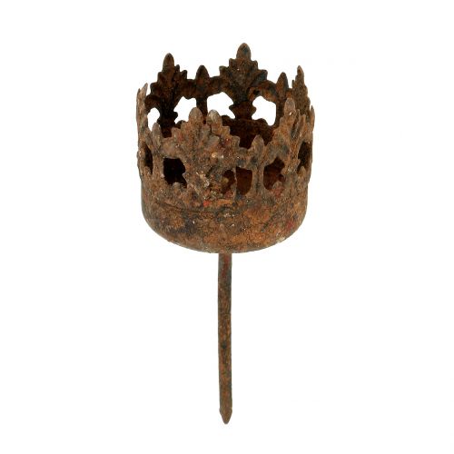 Świecznik do wstawiania rusztu Ø3,8cm W10,5cm