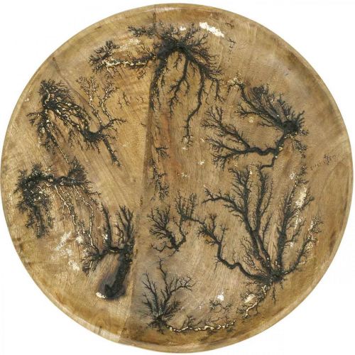 Produkt Płyta dekoracyjna drewno natura, efekt spękań złota mango Ø30