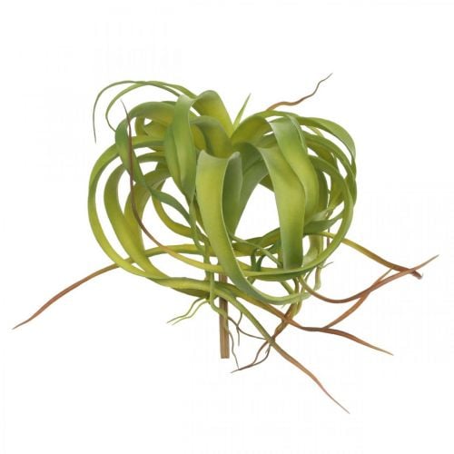Tillandsia sztuczna do przyklejenia jasnozielonej sztucznej rośliny 30cm
