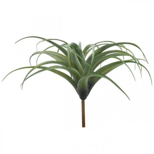 Deco Tillandsia sztuczna roślina sztuczna do przyklejenia zielona Ø45cm