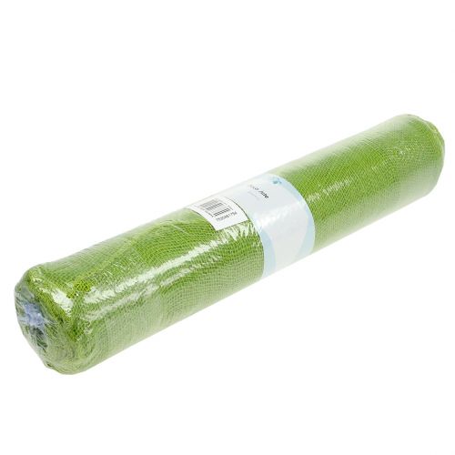 Floristik24 Wstążka stołowa jutowa zielona 50cm x 910cm