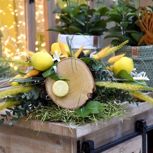 Floristik24 Obrus Obciążnik Cytryna Limonka Asortyment 8szt.