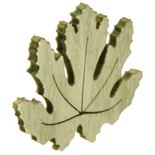 Produkt Dekoracja stołu jesienna dekoracja rozproszona dekoracja drewniana liść klonu 4cm 72 szt