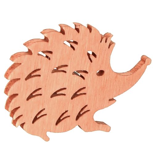 Produkt Dekoracja stołu jesienna rozproszona dekoracja jeż drewno S4cm W3cm 72 szt