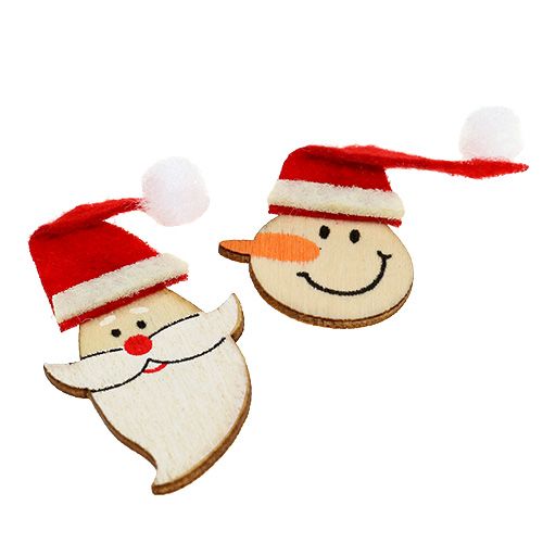 Produkt Dekoracja stołu Mikołaj, bałwanek 4-5cm 12 szt