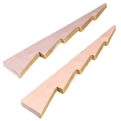 Produkt Dekoracja stołu Choinka papier o strukturze plastra miodu Morela Złota W30cm 2 szt
