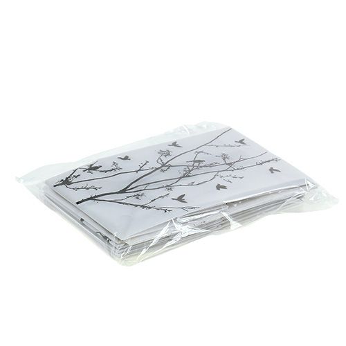 Floristik24 Torba plastikowa do dekoracji stołu z motywem 10x8x15cm 8szt