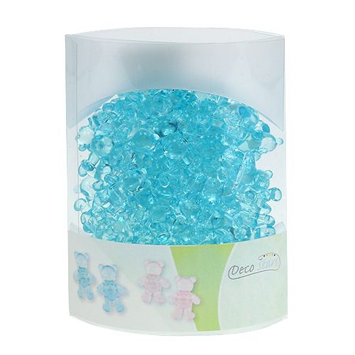 Produkt Dekoracja stołu porodowego miś niebieski 3,5cm 60szt