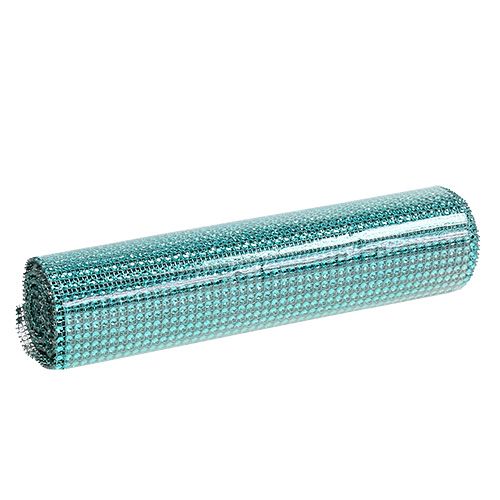 Produkt Bieżnik na stół z cekinami turkusowy szer. 25cm dł. 228cm