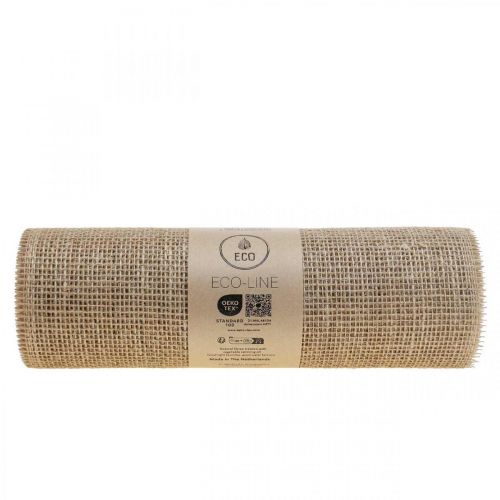 Produkt Bieżnik juta taśma jutowa taśma stołowa natura szer.30cm dł.5m