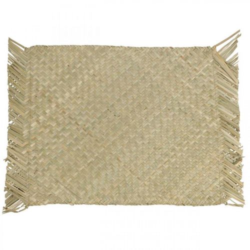 Produkt Podkładka trawa morska prostokątna dekoracja stołu hiacynt wodny natura 33 × 48 cm