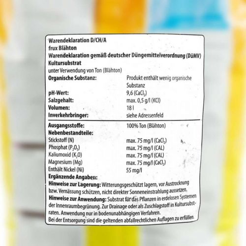 Produkt Granulat glinkowy Frux Hydroton Granulat roślinny z ekspandowanej gliny 18l