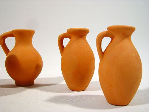 Floristik24 Wazon z terakoty 6cm mini (24 szt.)