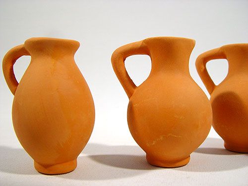 Floristik24 Wazon z terakoty 6cm mini (24 szt.)