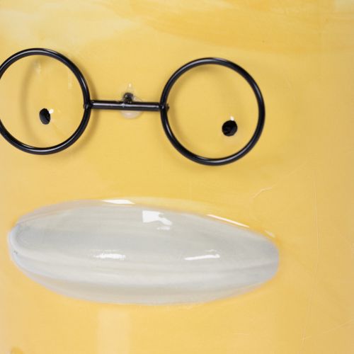 Produkt Cylindryczny, dekoracyjny ceramiczny wazon w kształcie kaczki do stylowego domu, 13 cm, 2 sztuki