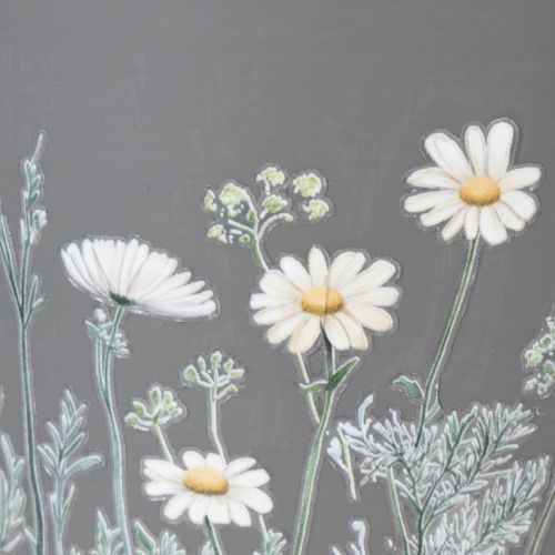 Produkt Doniczka z kwiatowym wzorem do nowoczesnej dekoracji domu i letniego balkonu, 13 cm, 4 sztuki