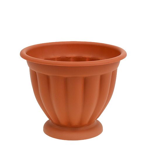 Floristik24 Doniczka z nóżką plastikowa Ø15cm H13cm