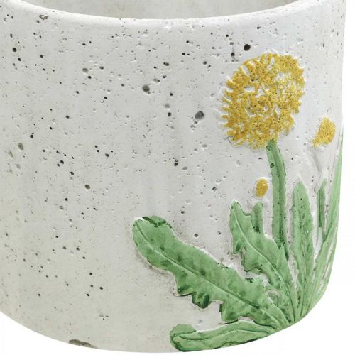 Produkt Doniczka betonowa dmuchawiec letnia dekoracja doniczka Ø12,5cm W11cm 3szt