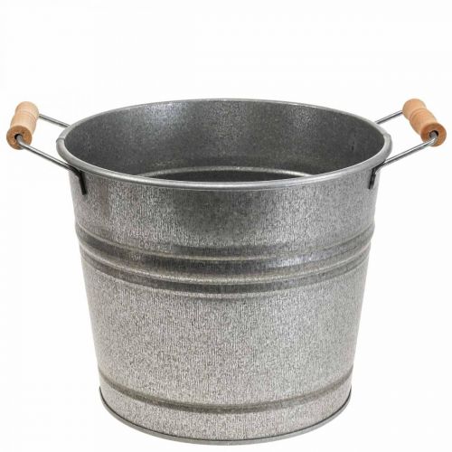Produkt Sadzarka do sadzarki vintage ozdobne metalowe wiadro Ø22cm W20cm