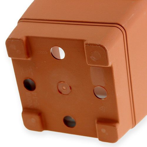 Floristik24 Doniczka "Nora" 14cm x 14cm H11cm terakota, 1szt.